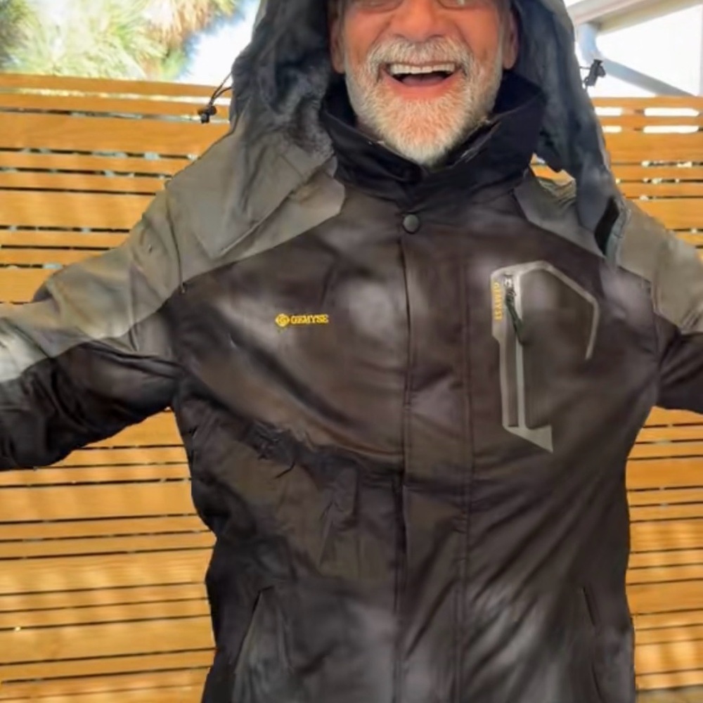 GEMYSE Men's Ski Snow Jacket Waterproof Coat